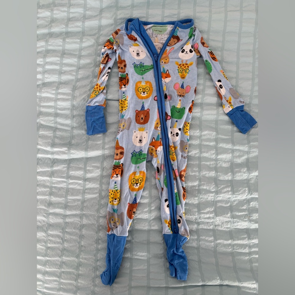 6-12M Party Pals Little Sleepies Zippy